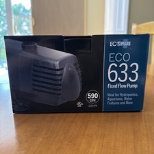 Pompa zatapialna Eco Plus 633, 590 gph, hydroponika, akwarium, stawy...