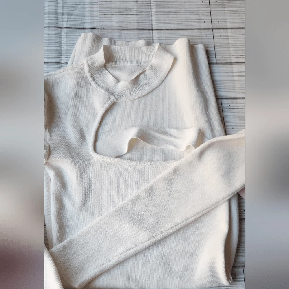 OFF WHITE Abito bianco Superdown Kattie taglia XS