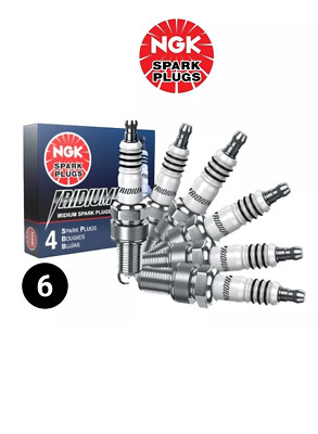 6PCS Spark Plugs NGK Iridium IX Spark Plug 93175 For Acura Honda Kia RAM