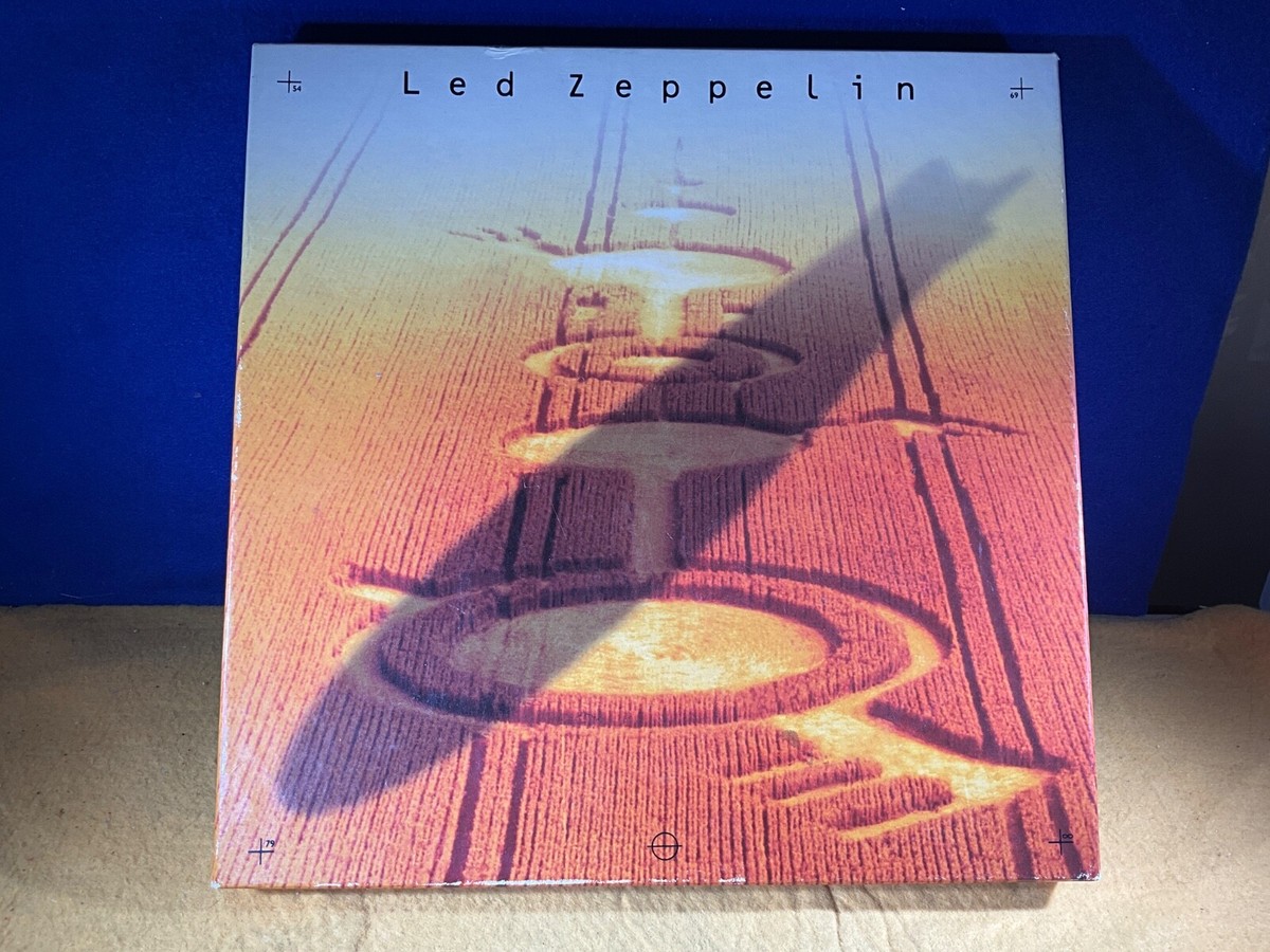 LED Zeppelin 4-compact Disc Set With Booklet and Poster