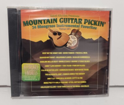 2002 Rural Rhythm Mountain Guitar Pickin 24 Bluegrass Instrumental Favorites CD