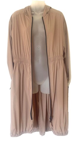 BELSTAFF Lightweight Pale Mushroom Pink Hooded Jacket RRP$980 Womens 42 Near New - Picture 5 of 12
