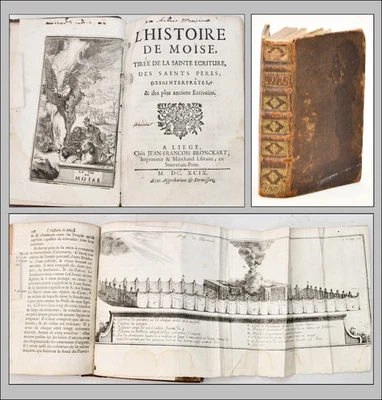 L'HISTOIRE de MOÏSE tirée de la SAINTE BIBLE - 1699 - Photo 1/4