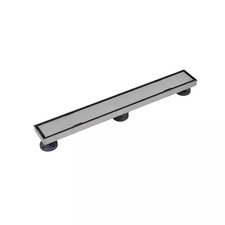 Designline 24 In. Stainless Steel Linear Shower Drain with Tile-In Pattern Drain
