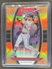 2018 Chronicles Bryce Harper Select Orange #/199 Nationals