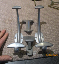 4 ) Ancien Porte Manteau en Aluminium idéal Salle de Bain Formes differentes