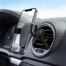 Round Air Vent Car Phone Mount for Mercedes Benz A Class GLA CLA for Audi A1