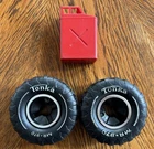 Vintage 1970s TONKA MR-970 Tires / Gas Can Bronco, Jeep (Two Styles Of Tires)