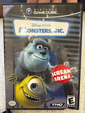 THQ Monsters, Inc.: Scream Arena Nintendo GameCube w/ Case & Manual Complete