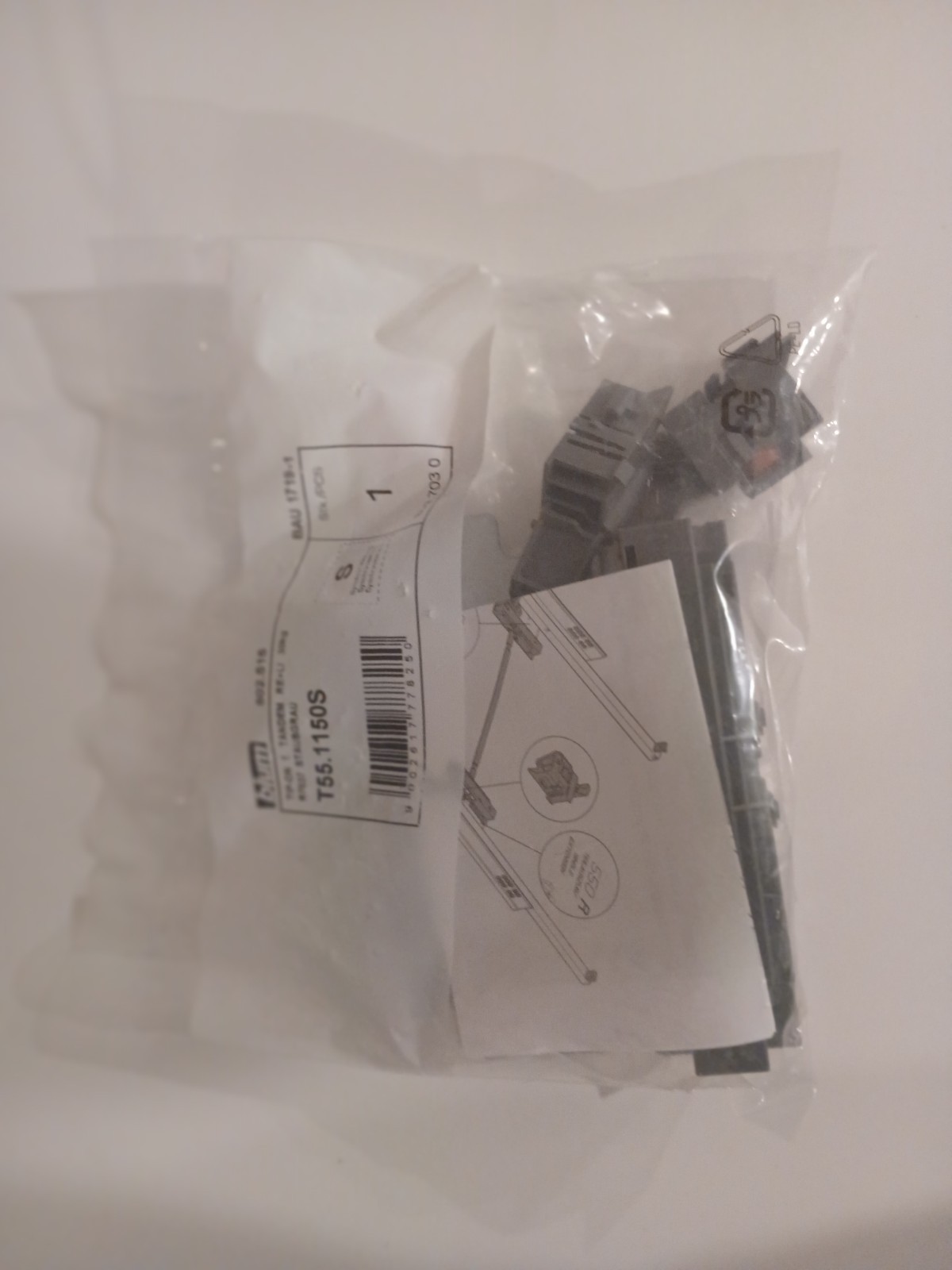 Blum T55.1150S Tip-On Set for TANDEM Plus Drawer Slides &ndash; Push to Open System