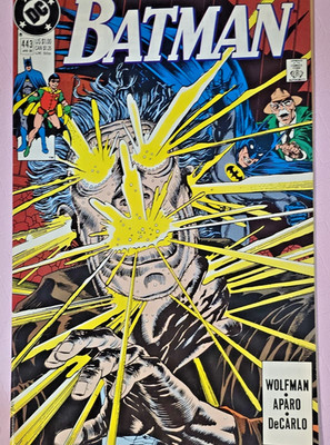 DC Comics Batman #443 Color Single Issue Batman Robin Marv Wolfman Jim Aparo