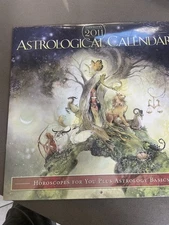 Vintage Llewellyn's 2011 Astrological Calendar sealed Mystical prints to Frame