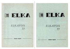 ELKA ELKAVOX 77 Service Manual repair Schematic Diagrams Schematic PDF 1st+2nd
