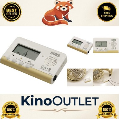 Precision Korg CA-2 Chromatic Tuner with Adjustable Calibration & Needle Meter