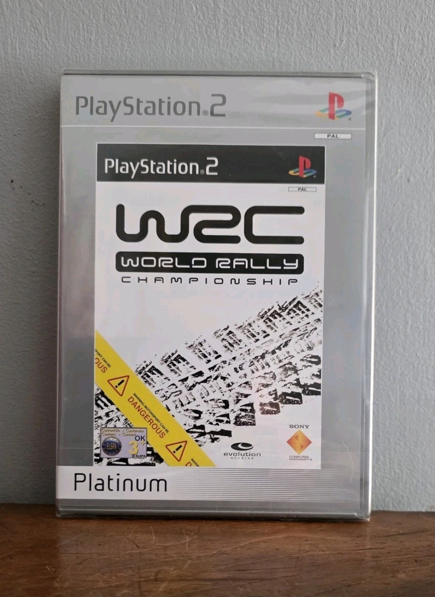 WRC World Rally Championship (Platinum) PS2 - Playstation 2 Game - NEW & Sealed