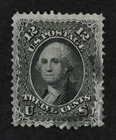 CKStamps: US Stamps Collection Scott#97 12c Washington Used Lightly Crease