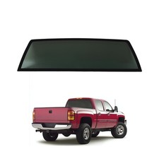 Stationary Rear Window Back Glass Compatible with 1999-2006 Chevy Chevrolet S...