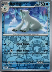Beartic 054/197 Obsidian Flames Reverse Holo