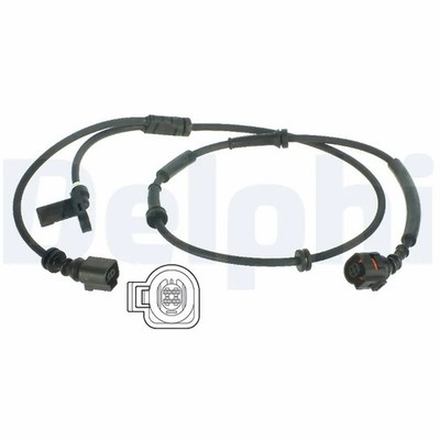 Sensor, Radgeschwindigkeit Delphi Technologies SS20122  für OE 1207330