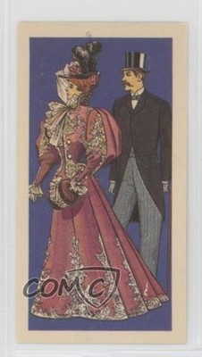 1967 Brooke Bond British Costume Tea Day Clothes 1896 #39 0f3j