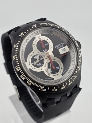Swatch Right Track SVGB400 Automatic Chronograph Swiss Watch