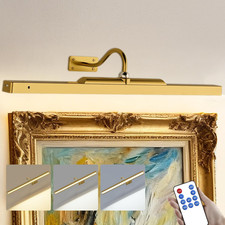 24 Inch Picture Light for Wall - Battery Operated Wireless Wall Sconce with Remo
