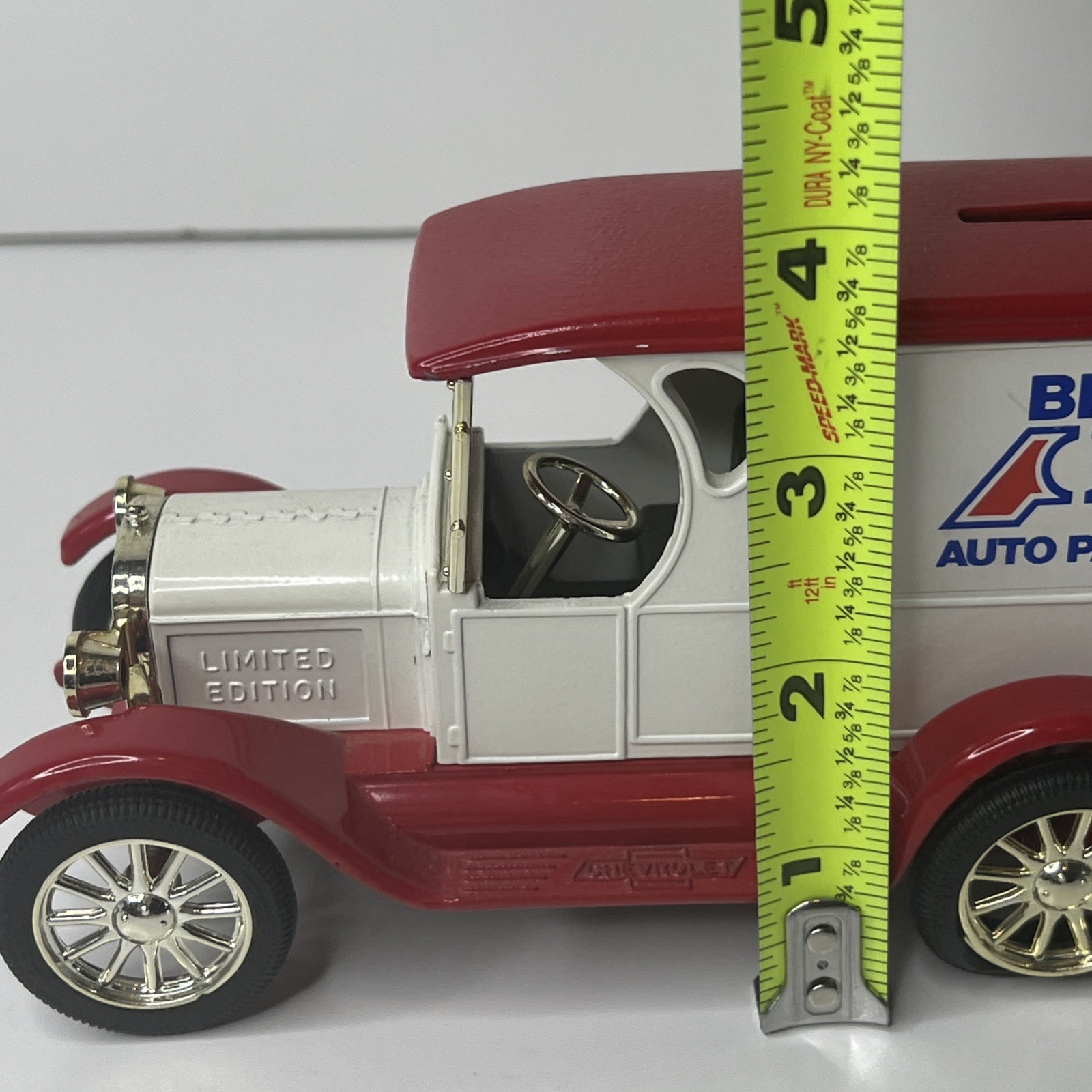 Ertl BIG A AUTO PARTS Replica 1923 Chevrolet Delivery Van Die Cast Coin Bank