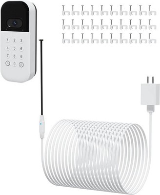 myQ Smart Garage Door Video Keypad Wired Power Adapter Kit-Works with Chamber...