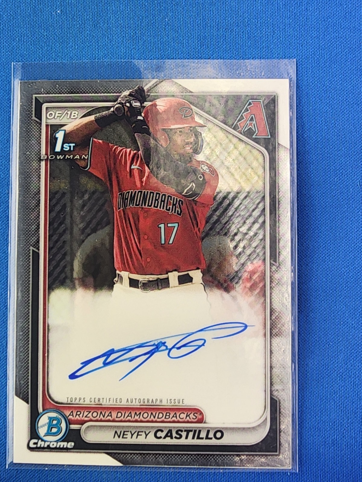 2024 Bowman Chrome Neyfy Castillo Auto 1st #CPA-NC