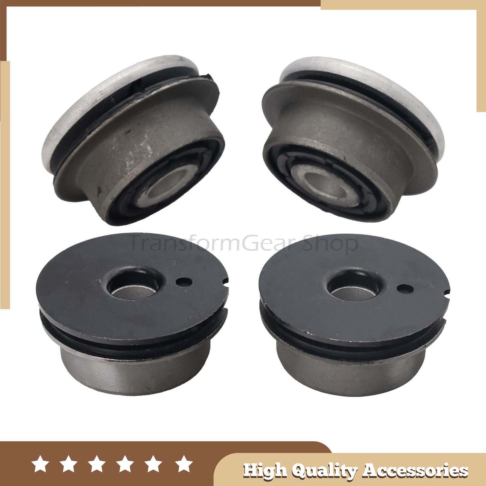 Maserati Quattroporte 2009-2013 Front Upper Control arm bushings Set P/N 980139889