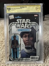 Star Wars #48 Signed By Quentin Pierre (Bespin Guard) Marvel Comic Graded 9.8