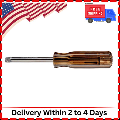 Share Edward Tools 1/4  Drive Spinner Handle Nut Driver - 6  Extension -...