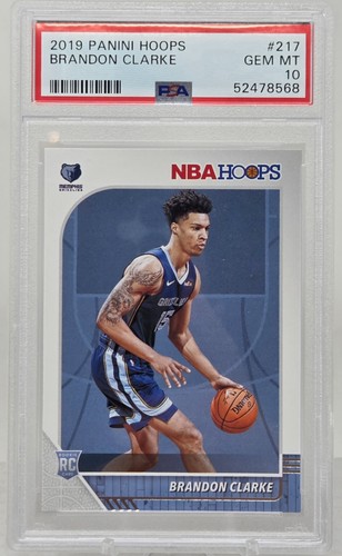 2019 Hoops BRANDON CLARKE Rookie Card PSA 10 Gem Mint