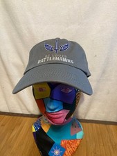 XFL St. Louis Battlehawks Baseball Cap Gray Cotton Adjustable Strapback Hat UFL