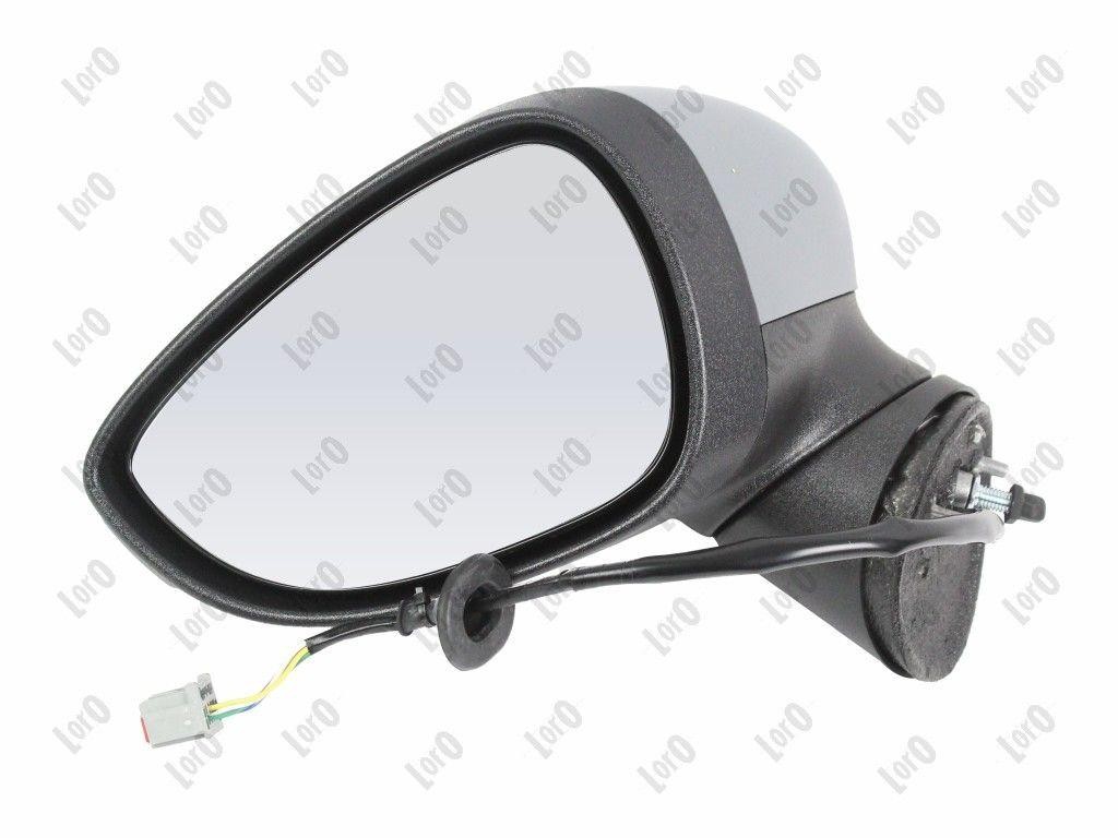 ABAKUS Exterior Mirror 1214M08 Convex Heated Electric With Turn Signal Left Gray