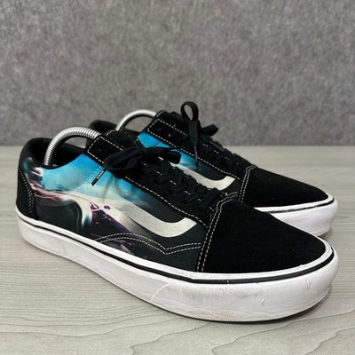 Vans Old Skool ComfyCush Mens 10.5 Black Formula 66 Graphic Suede Shoes