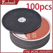 Findmall 100Pcs 4.5"x0.040"x7/8" Cut-off Wheel Metal & Stainless Steel Cut Discs