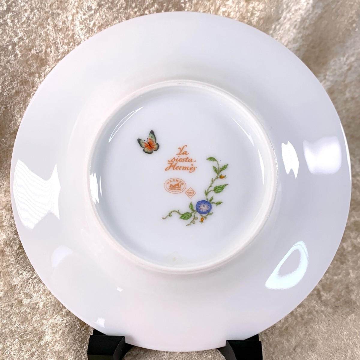 Hermes La Siesta Bread & Butter Plate Porcelain Tableware 16.5 cm