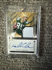 2024 Panini Impeccable Football Mark Chmura Elegance Retired Patch Auto /75 
