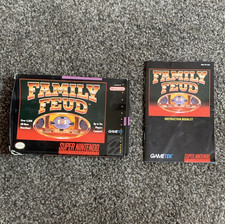 Nintendo Family Feud SNES Original Box & Inst...