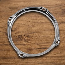 6-Inch Drum Hoop Polished Hardware Easy Installation for Practice Kits, Drummers