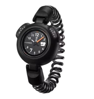 Casio San-100H-1BJR Sauna 12 Minuten Timer Analog Uhr Schwarz Japan Modell Neu