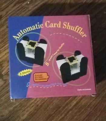 Automatic Card Shuffler 1- 6 decks battery or electric  Shuffler Casino