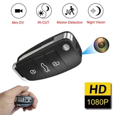 DIY HD 1080P Mini Camera Car Key Fob DVR Motion Detection Cam Video Recorder US