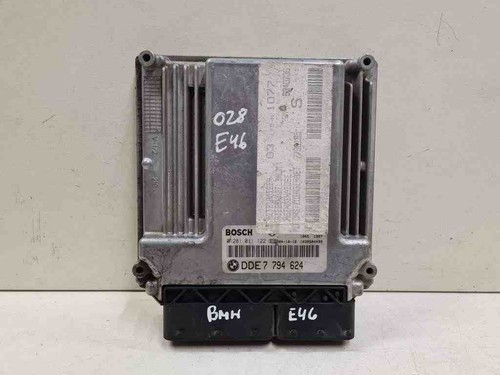 BMW 3 E46 Motorsteuergerät ECU 1039S04499 7794624 0281011122 2.00 32722453
