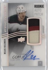 2023 Upper Deck Premier Acetate Rookie /249 Milos Kelemen #AR-MI Patch Auto 1q2