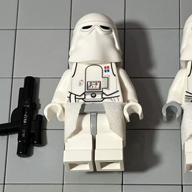 LEGO Star Wars, Episode 4/5/6: Snowtrooper, KAMA, sw0568, 75054, Lot Of 4 E9 69