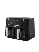 Scoville SVAFN101B3C 8L Digital Air Fryer Dual Zone Low Fat Fryer Black
