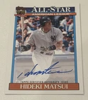 2026 Topps Series 1 Hideki Matsui Red Foil (RAW)