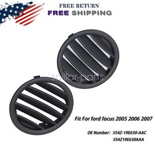 2 Front Air Vent Grille Black Fit Ford Focus 2005 2006 2007 Left And Right New